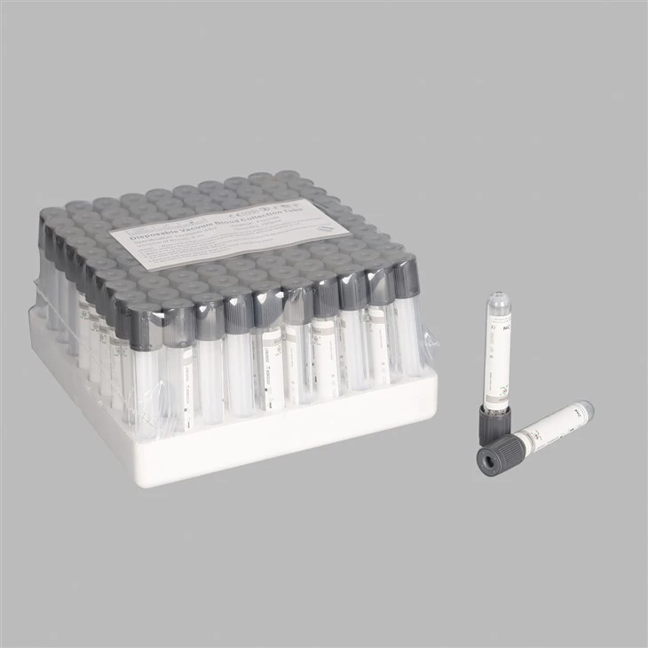 Grey Top Glucose Blood Collection Tube factory