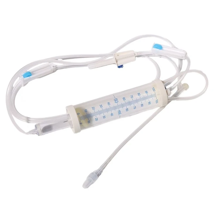 Medical Grade Disposable Infusion Set With Burette