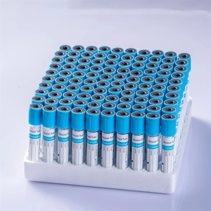 PT Tubes Light Blue Cap Citrate Vacuum Blood Collection Tubes suppliers